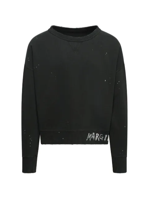 Maison Margiela logo-print sweatshirt
