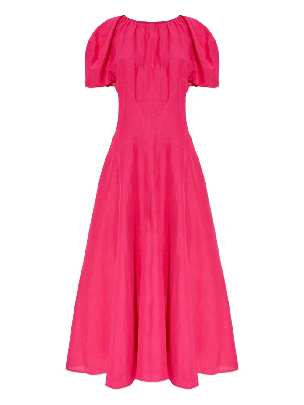 Tory Burch Midi-jurk met ballonmouwen Roze