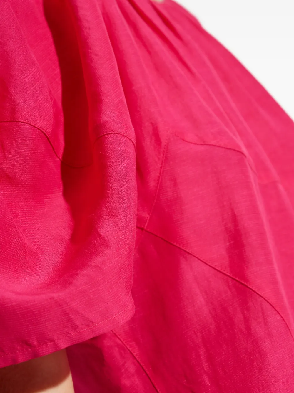 Tory Burch Midi-jurk met ballonmouwen Roze