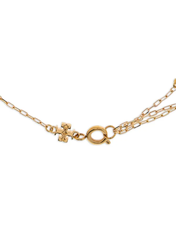 Tory Burch ダブルレイヤー ネックレス | ゴールドトーン | FARFETCH JP