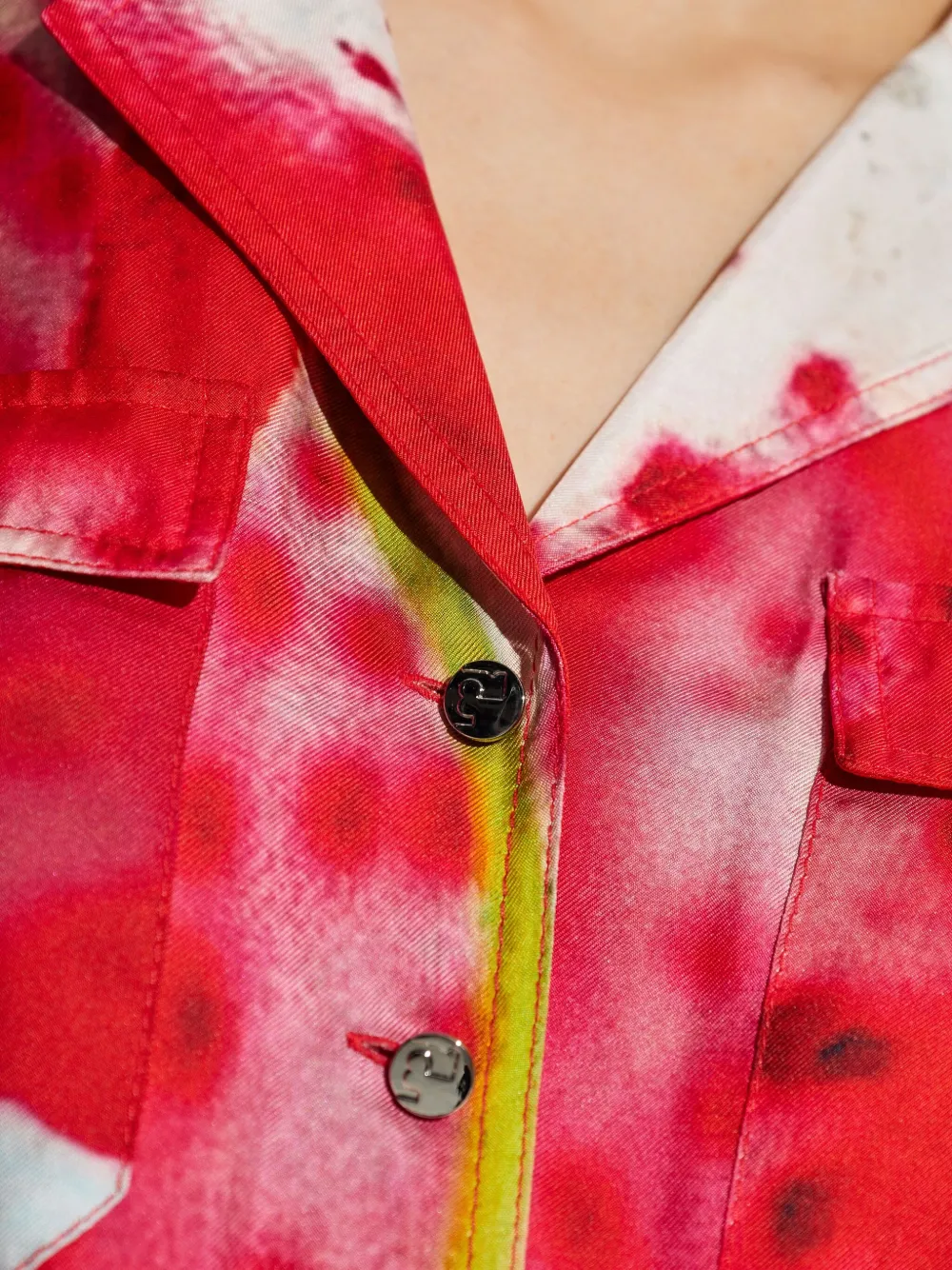 Tory Burch Midi-jurk met grafische print Roze