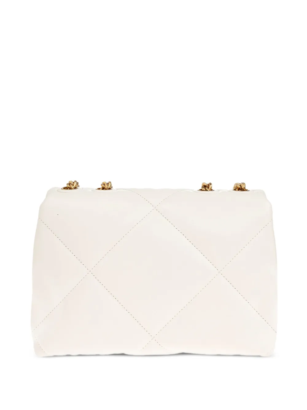 Tory Burch Kira crossbodytas met chevron streep Wit