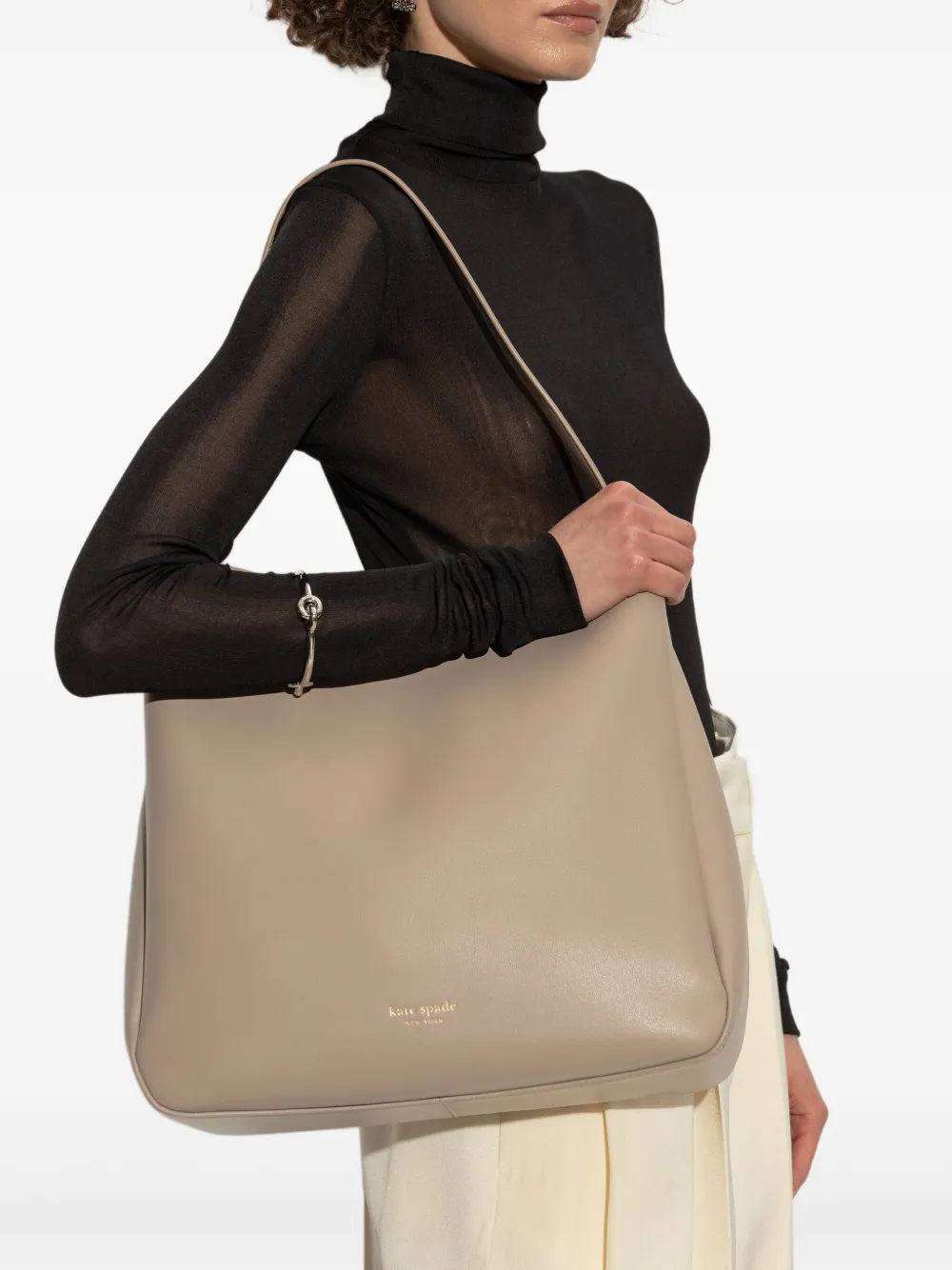 Kate Spade Leren shopper - Beige