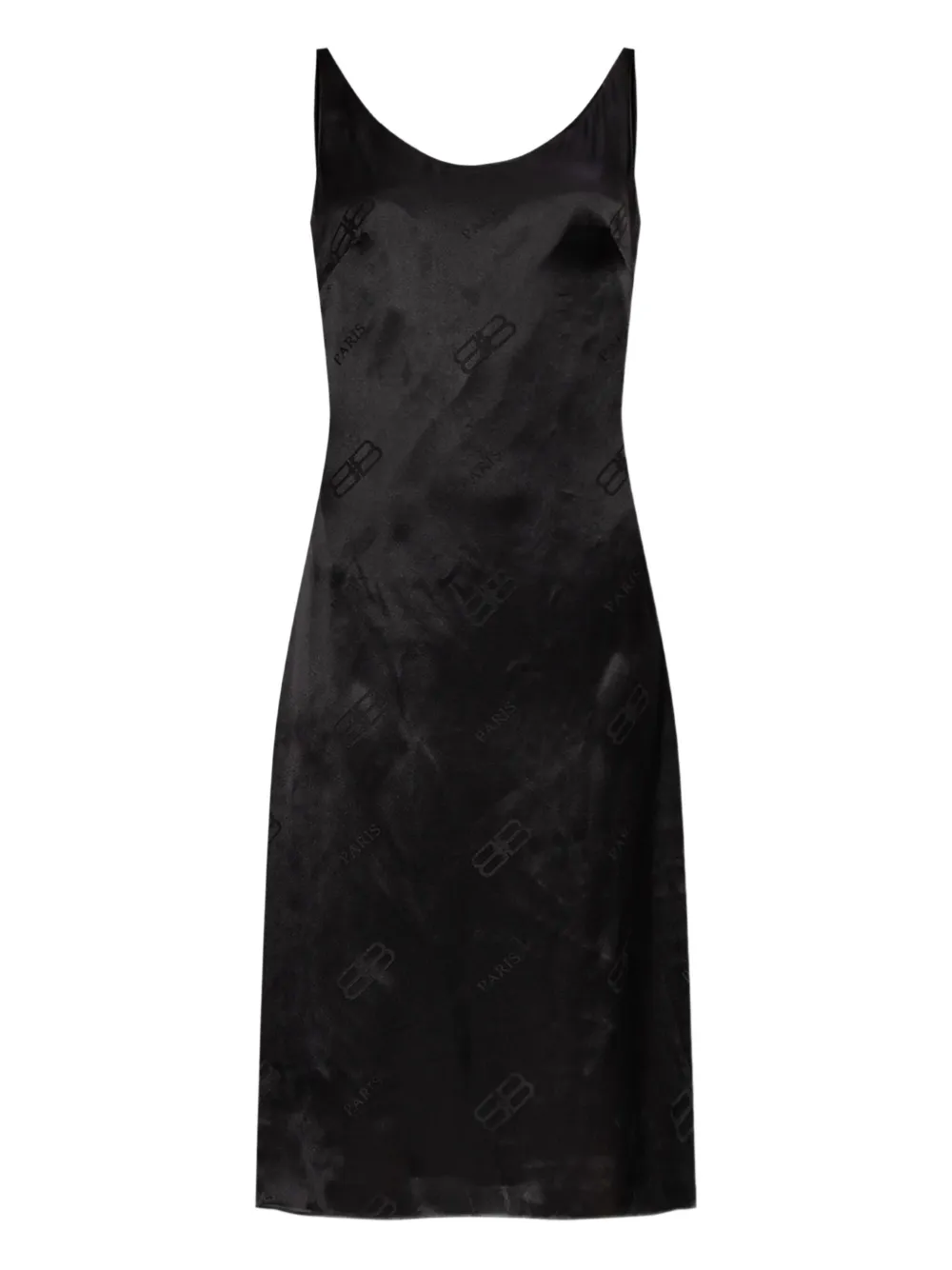 Balenciaga Abito in seta - Nero