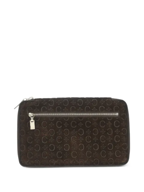 Céline Pre-Owned monogram-embossed leather wallet