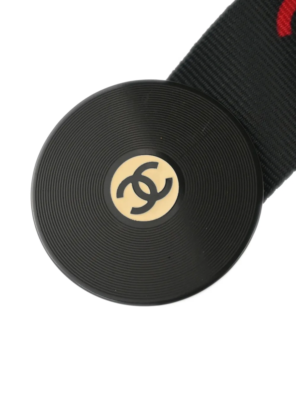 Pre-owned Chanel 2004 Record-motif Belt