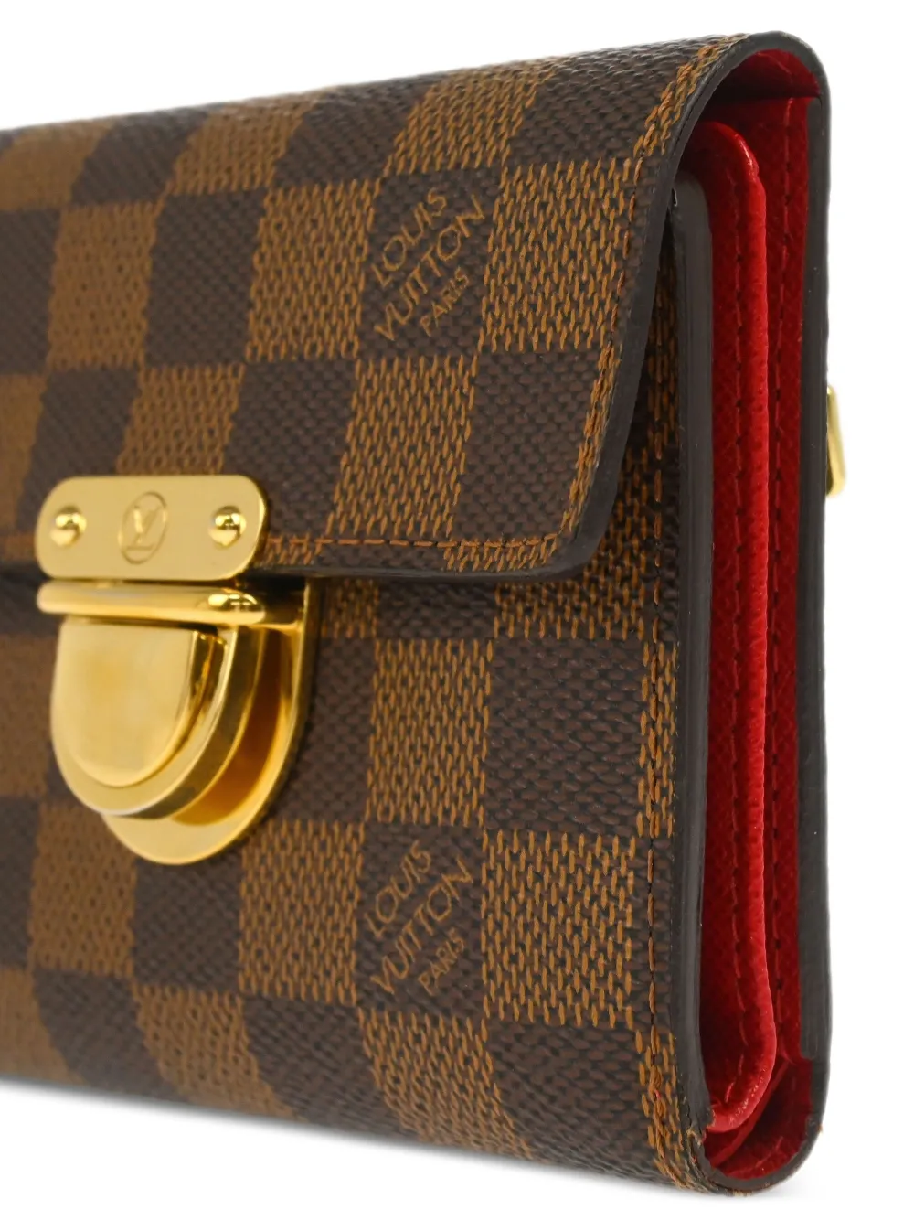 Pre-owned Louis Vuitton 2008 Koala Wallet In Brown