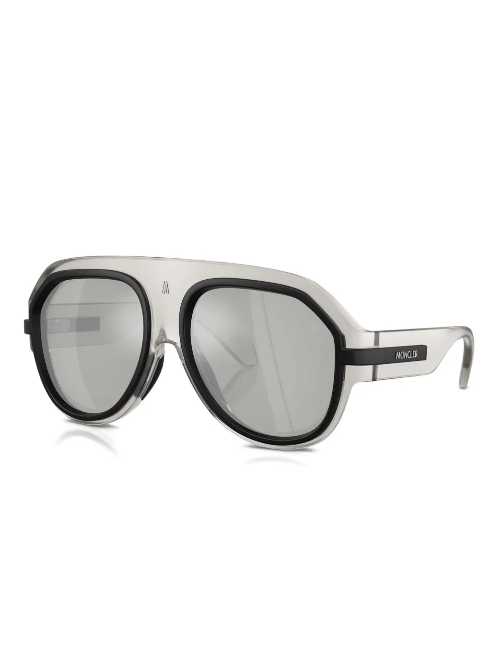 Moncler Eyewear Fynder zonnebril - Grijs