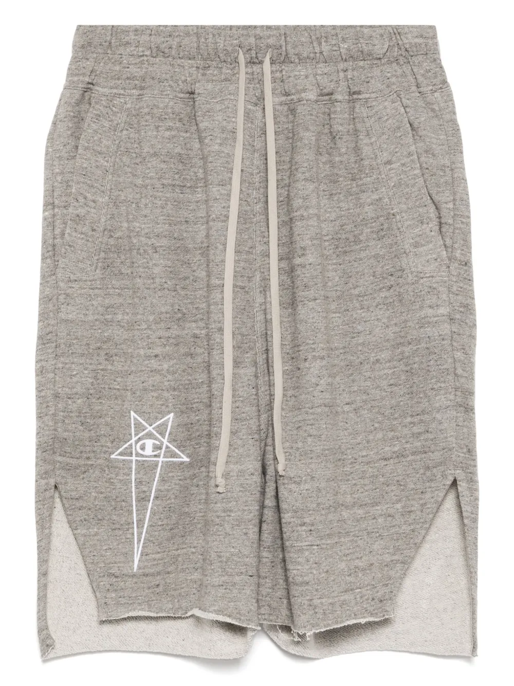 Rick Owens Beveled pods shorts | Grey | Image 1