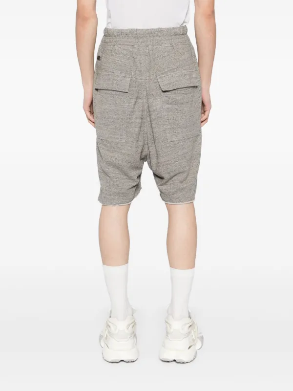 Rick Owens X Champion Beveled Pods Shorts | Grey | FARFETCH