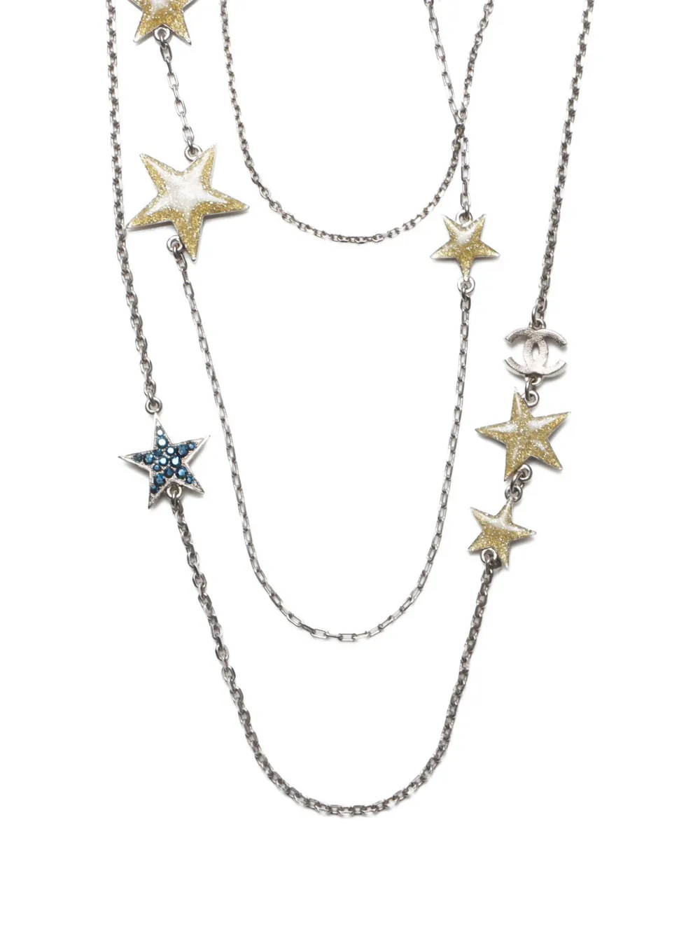 CHANEL Pre-Owned 2008 CC-logo necklace | Image 2