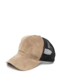 James Perse suede trucker hat - Brown