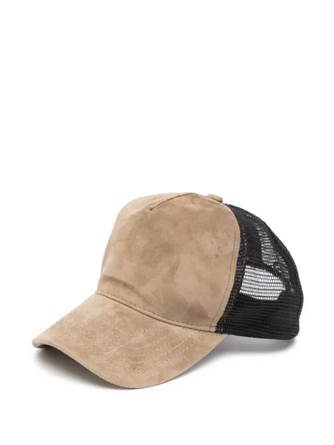 James Perse suede trucker hat