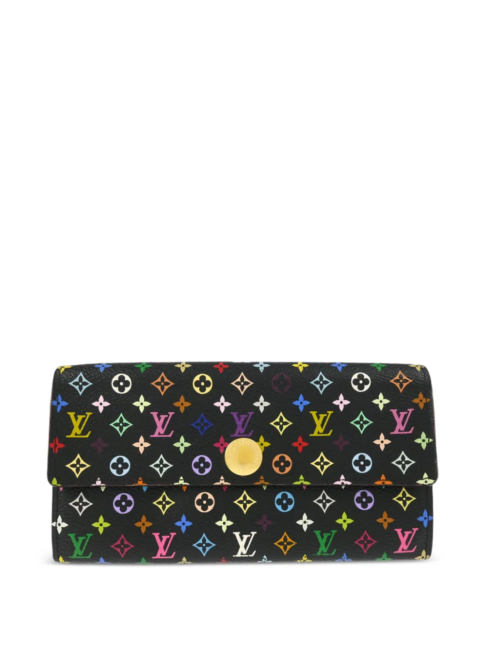 Pre-owned Louis Vuitton X Takashi Murakami 2008 Sarah Wallet