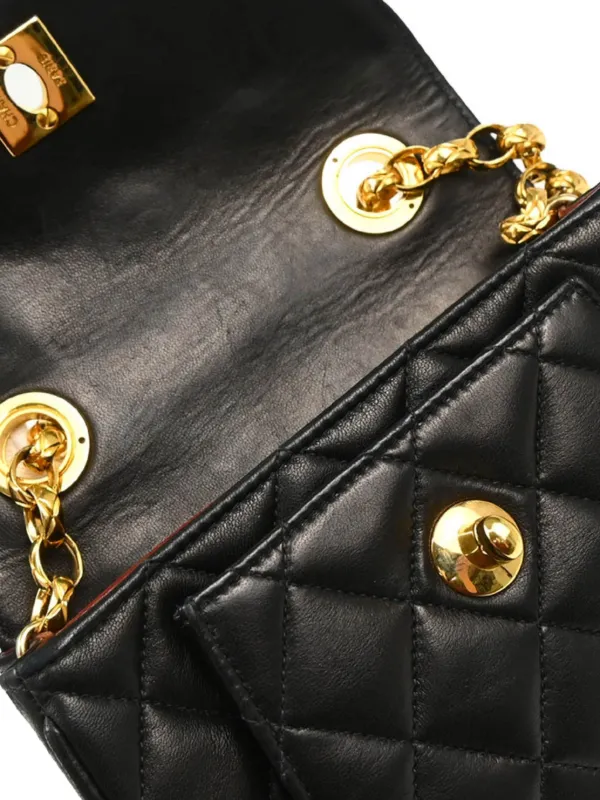 CHANEL Pre-Owned 1992 キルティング ミニバッグ | ブラック | FARFETCH JP