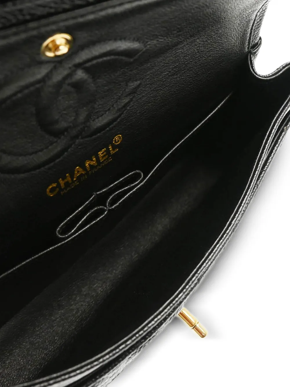 Pre-owned Chanel 2002 Small Double Flap Shoulder Bag
