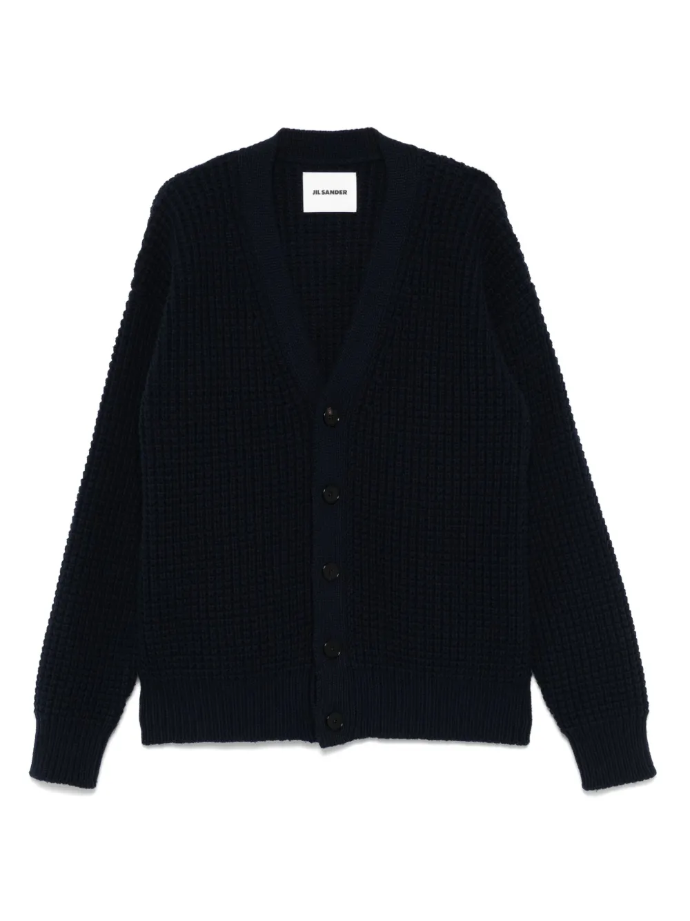 Jil Sander cárdigan con cuello en V | azul | Image 1