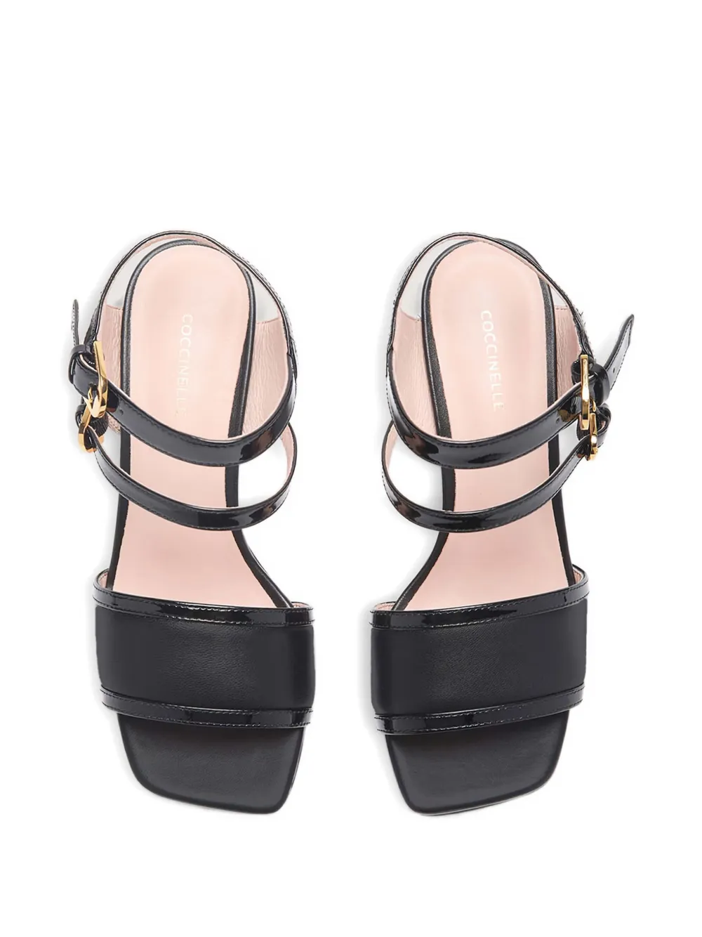 Coccinelle 70mm Maia sandals Black