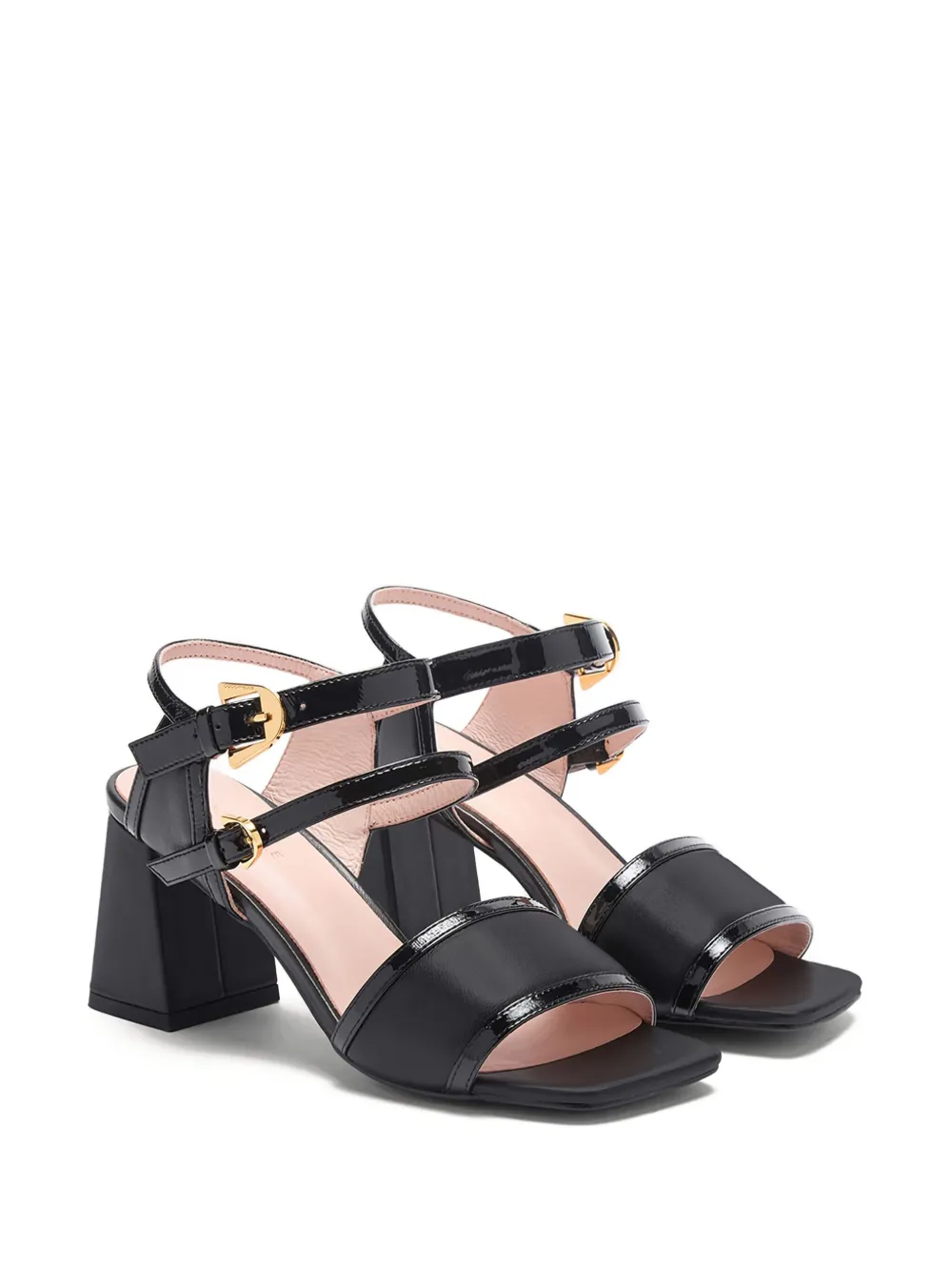 Coccinelle 70mm Maia sandals Black