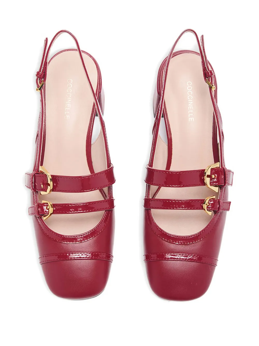 Coccinelle 50mm Maia pumps Red