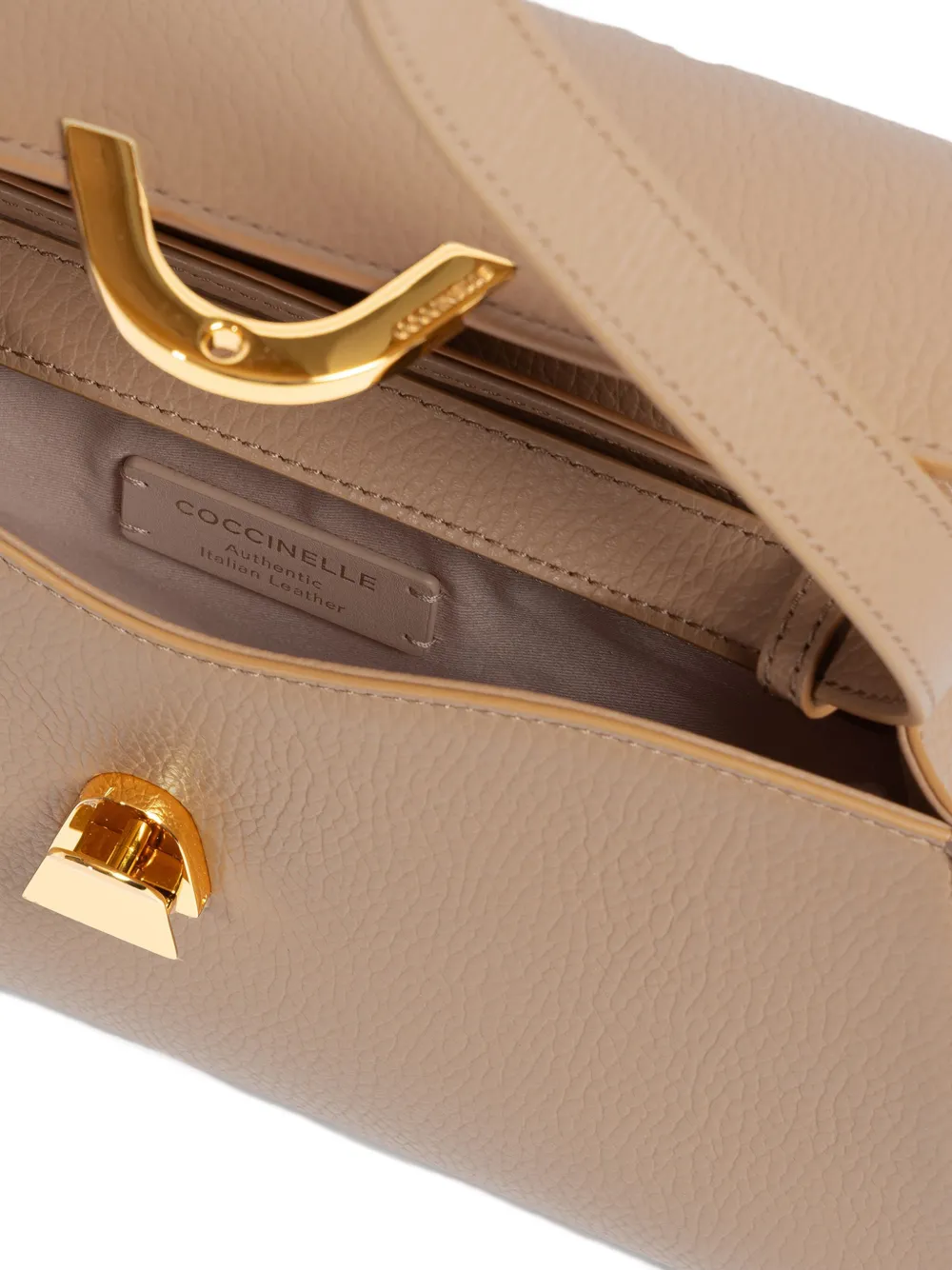 Coccinelle Medium Dew crossbodytas Bruin