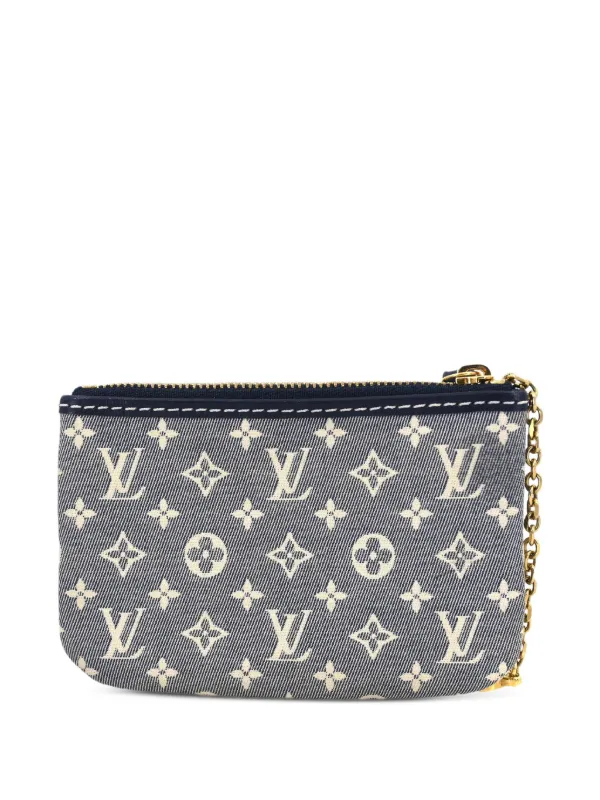 Louis Vuitton Pre-Owned Monogram Canvas Coin Purse Blue