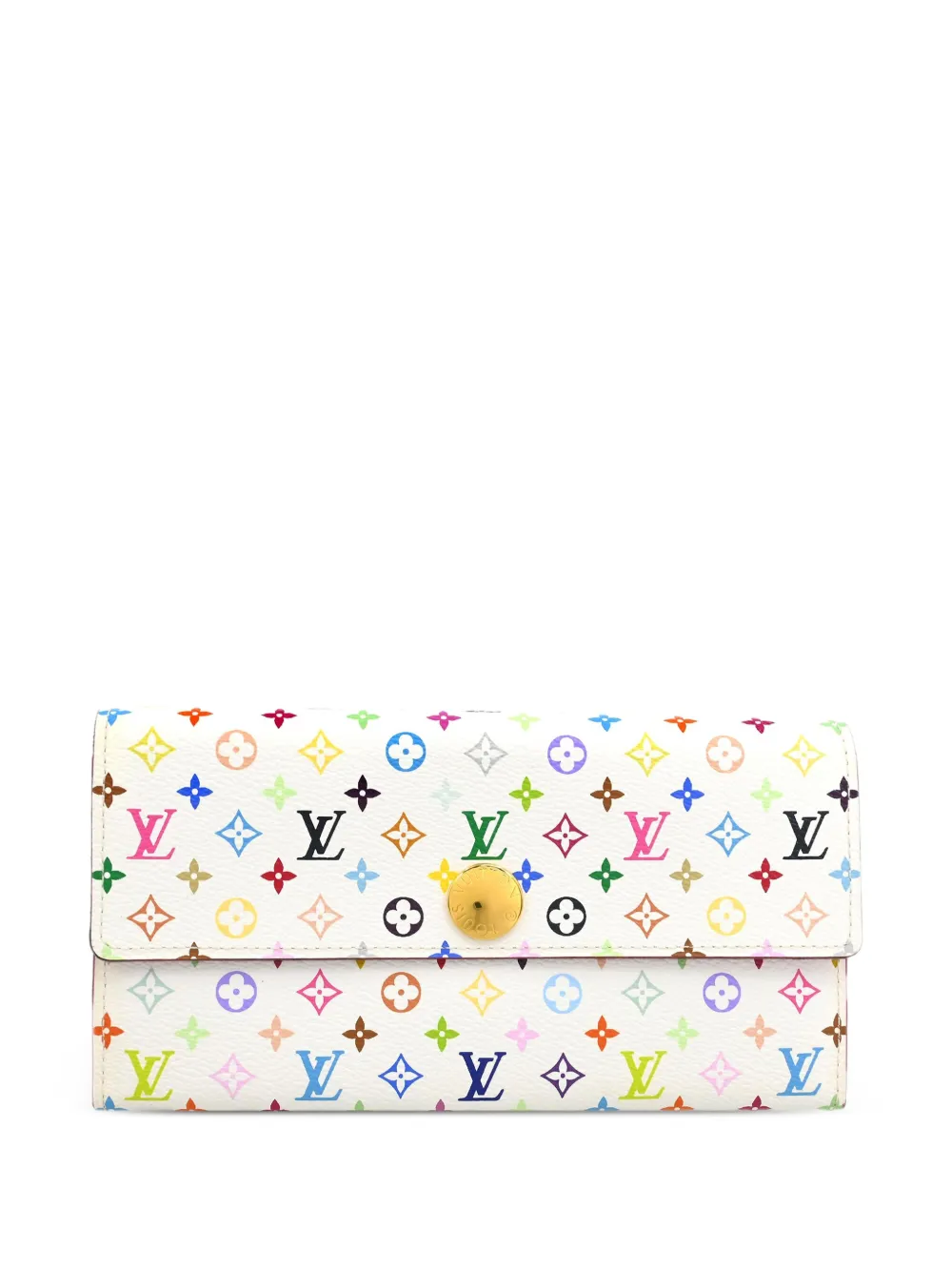 Louis Vuitton Pre-Owned monogram canvas continental wallet | White | Image 1