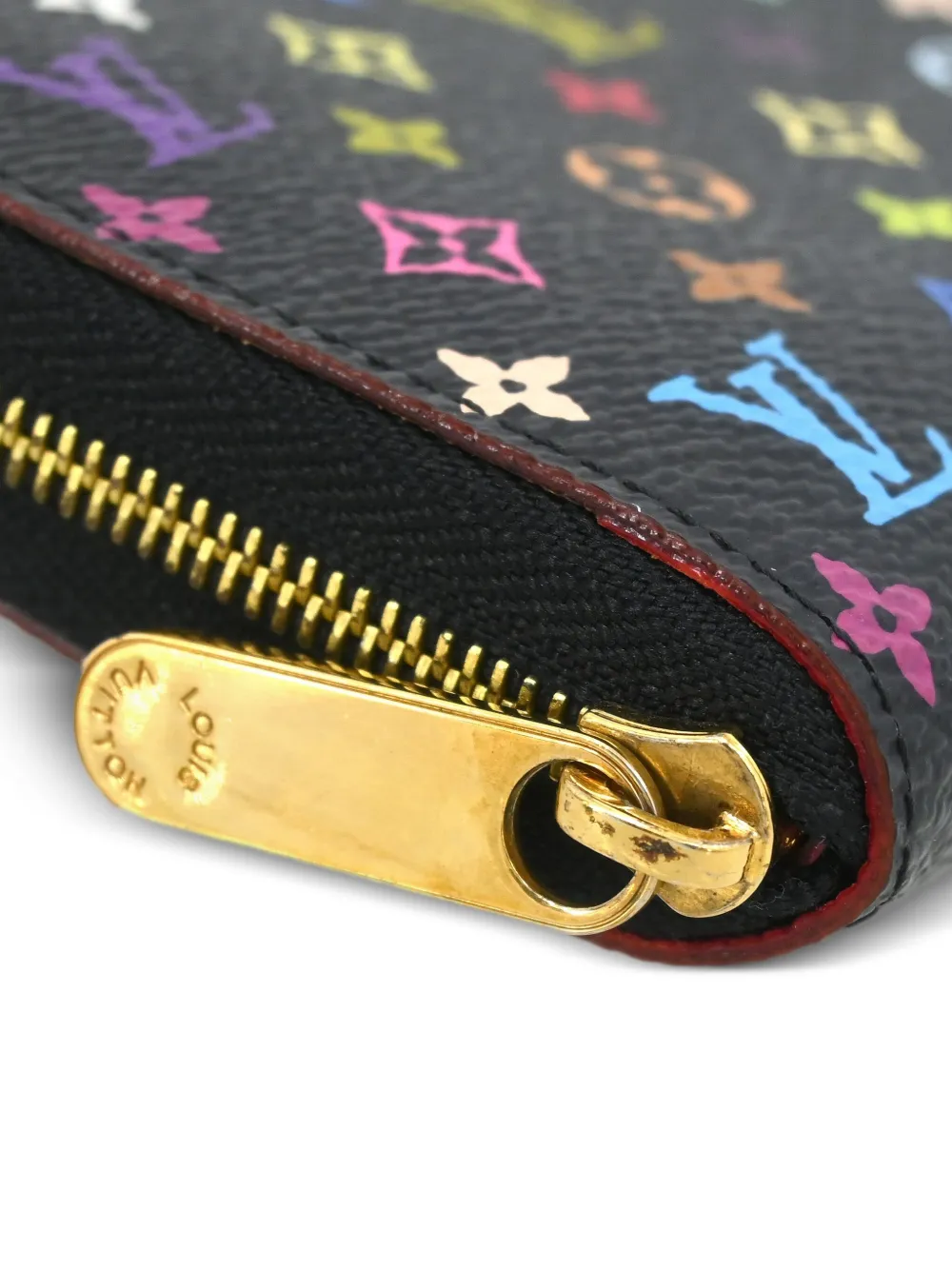 Pre-owned Louis Vuitton Monogram Print Compact Wallet