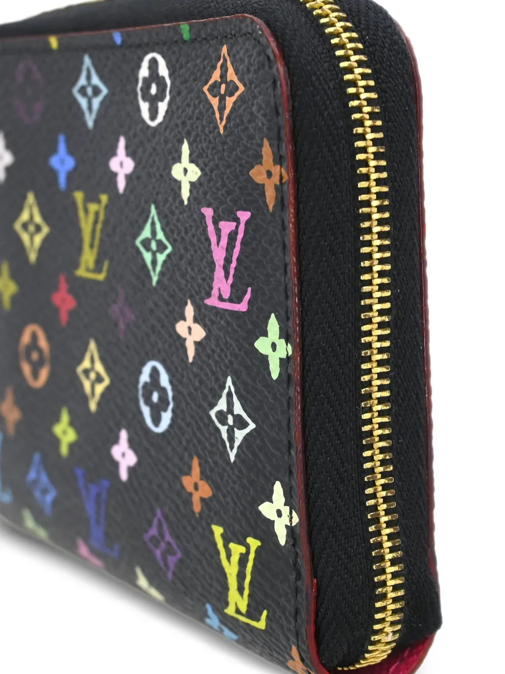 Pre-owned Louis Vuitton Monogram Print Compact Wallet