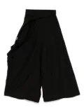 Y's dungaree jumper pants - Black