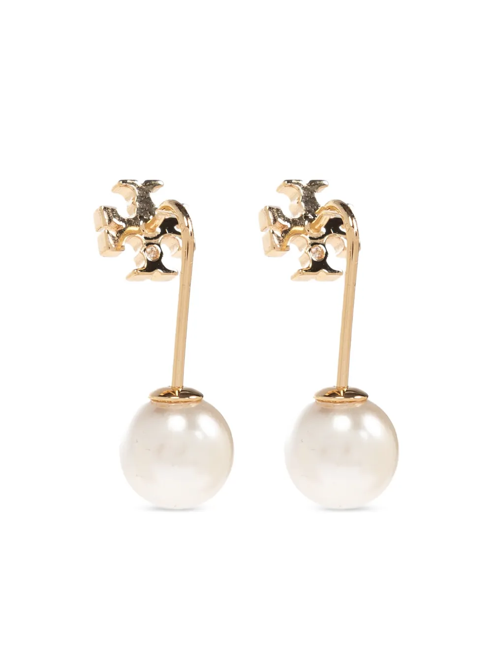 Tory Burch パール ピアス - ゴールドトーン Tory Burch パール ピアス - ゴールドトーン