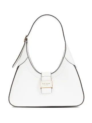 Kate Spade Small Nouveau Shoulder Bag | White | FARFETCH CA