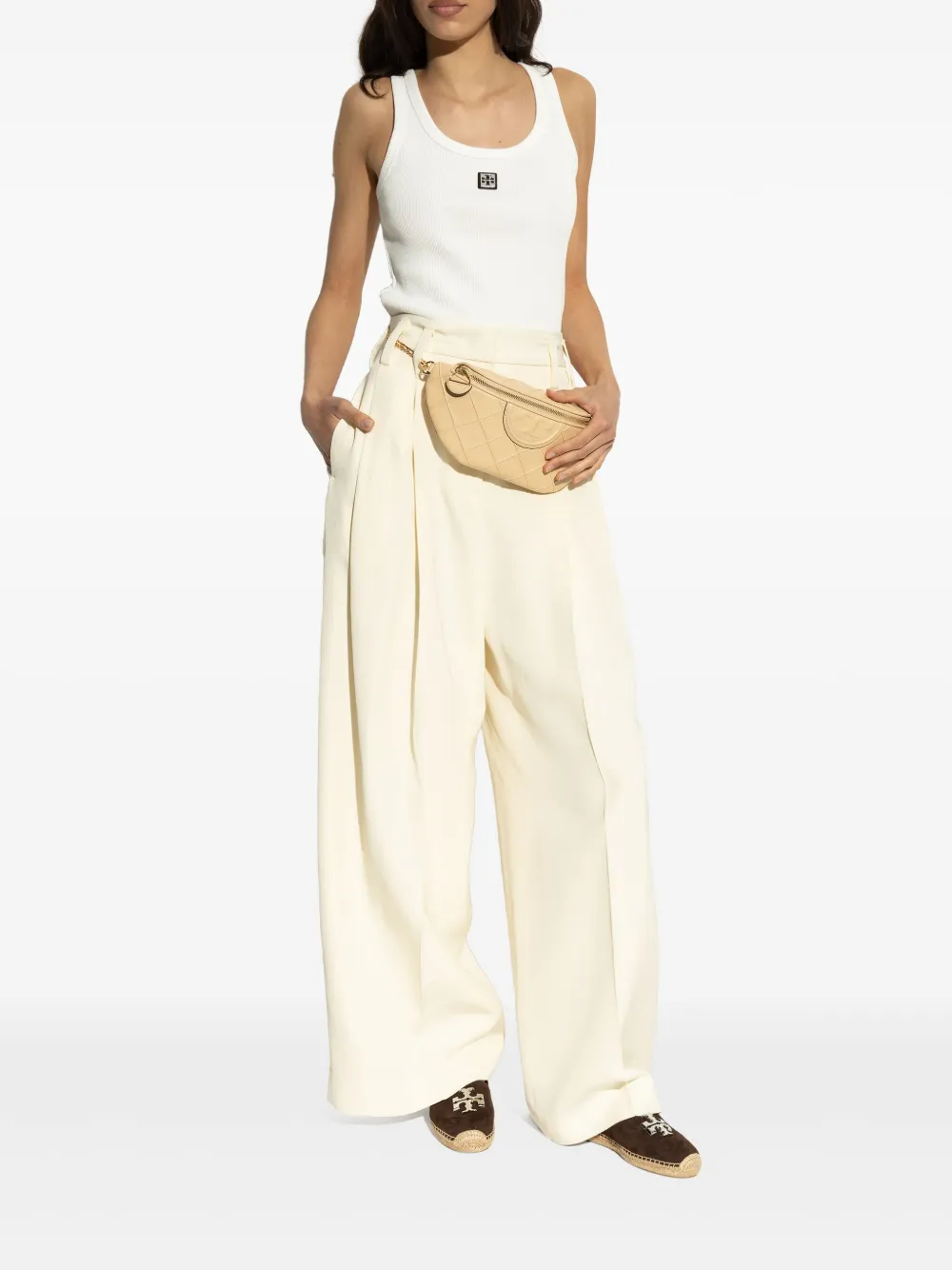 Tory Burch Eleanor espadrilles Brown