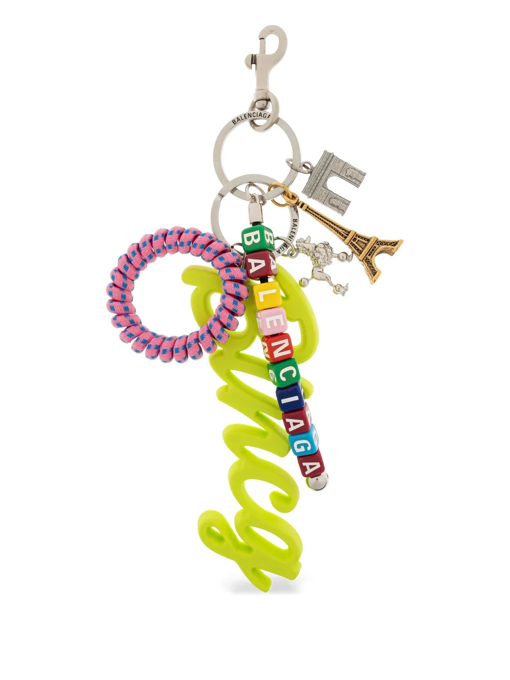 Balenciaga Eiffel Tower keyring | Silver | Image 1