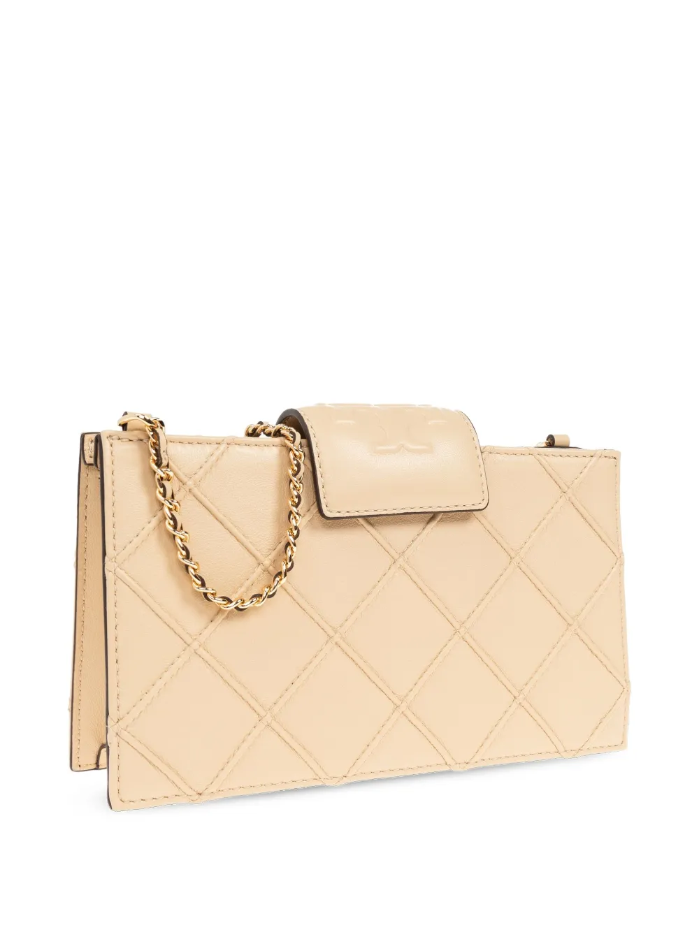 Tory Burch Fleming clutch Beige