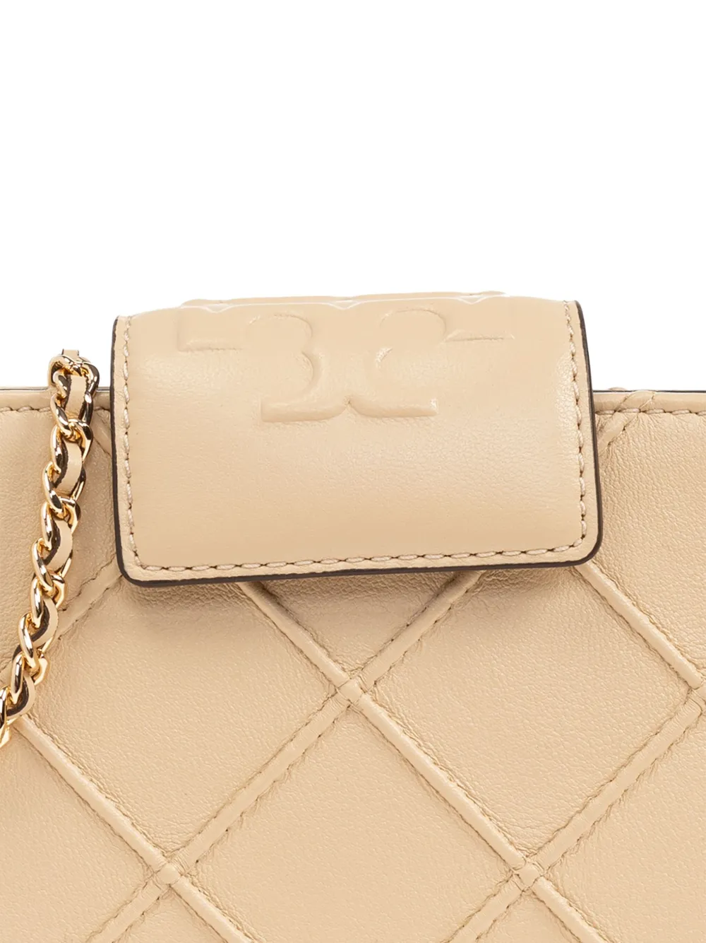 Tory Burch Fleming clutch Beige