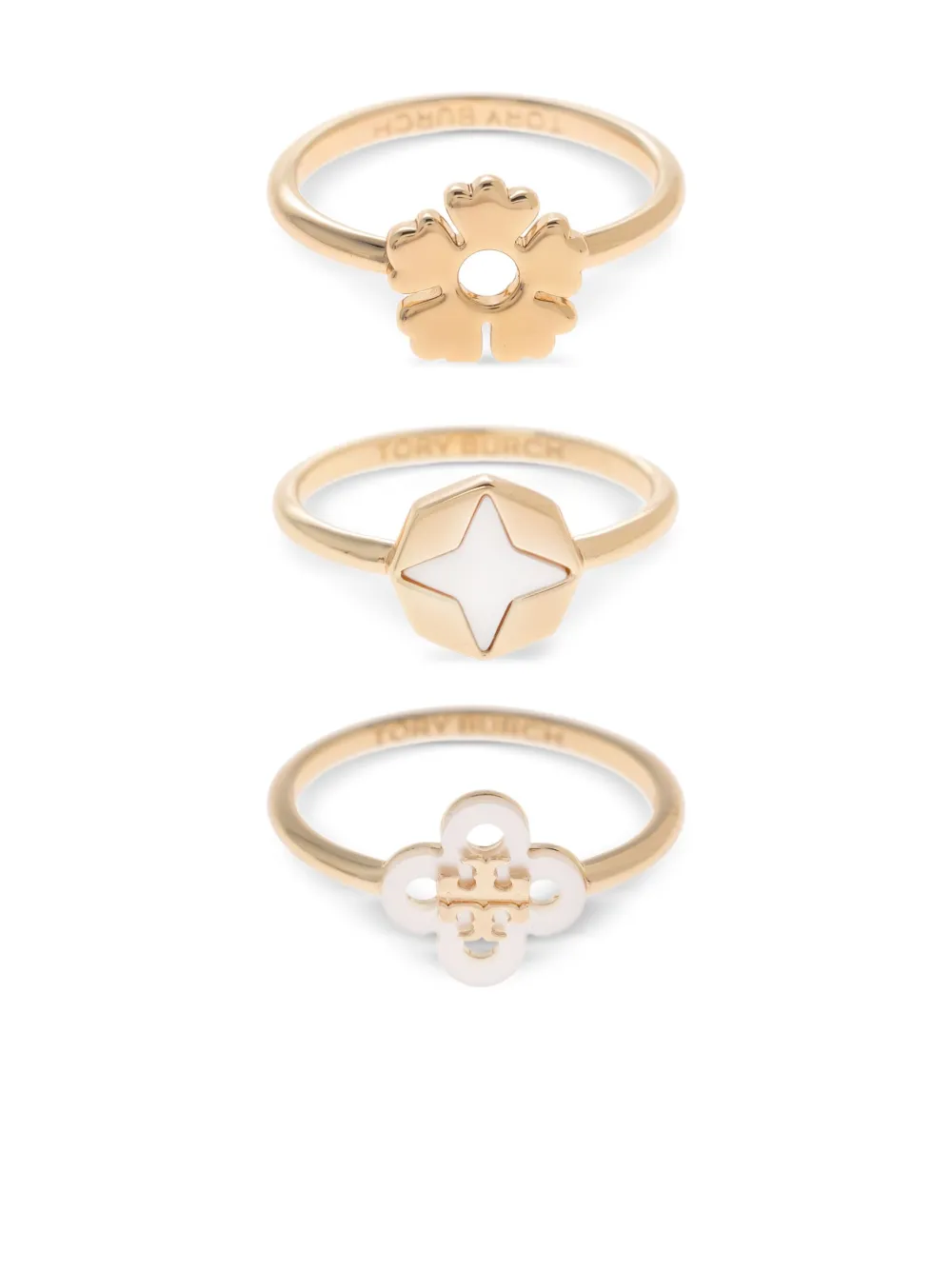 Tory Burch Ring Mit Anhängern (3er-set)