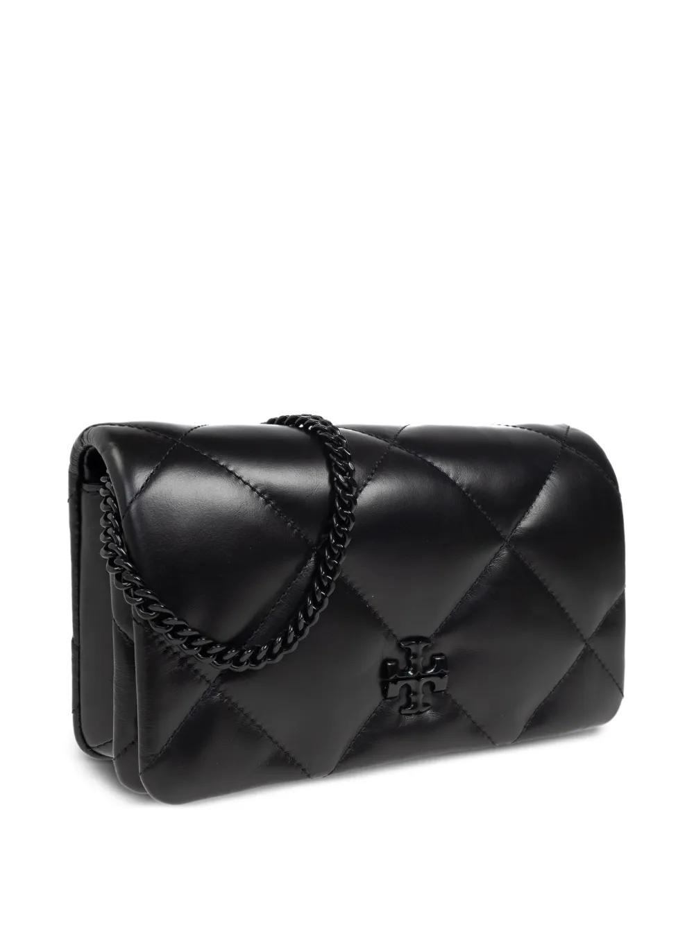 Tory Burch Leren portemonnee Zwart