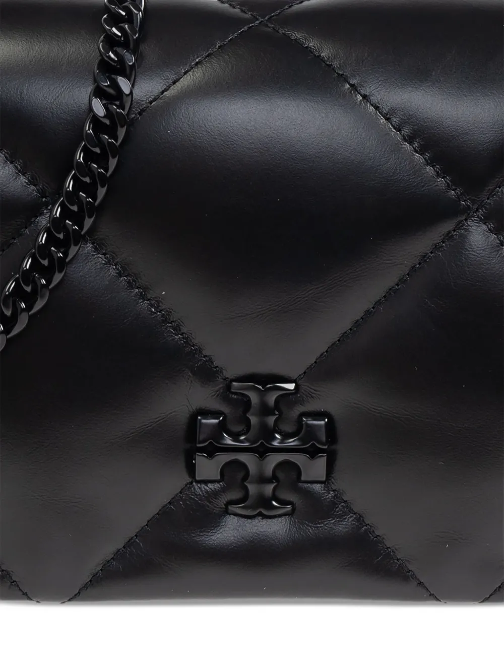 Tory Burch Leren portemonnee Zwart