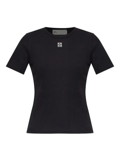Tory Burch playera con parche del logo