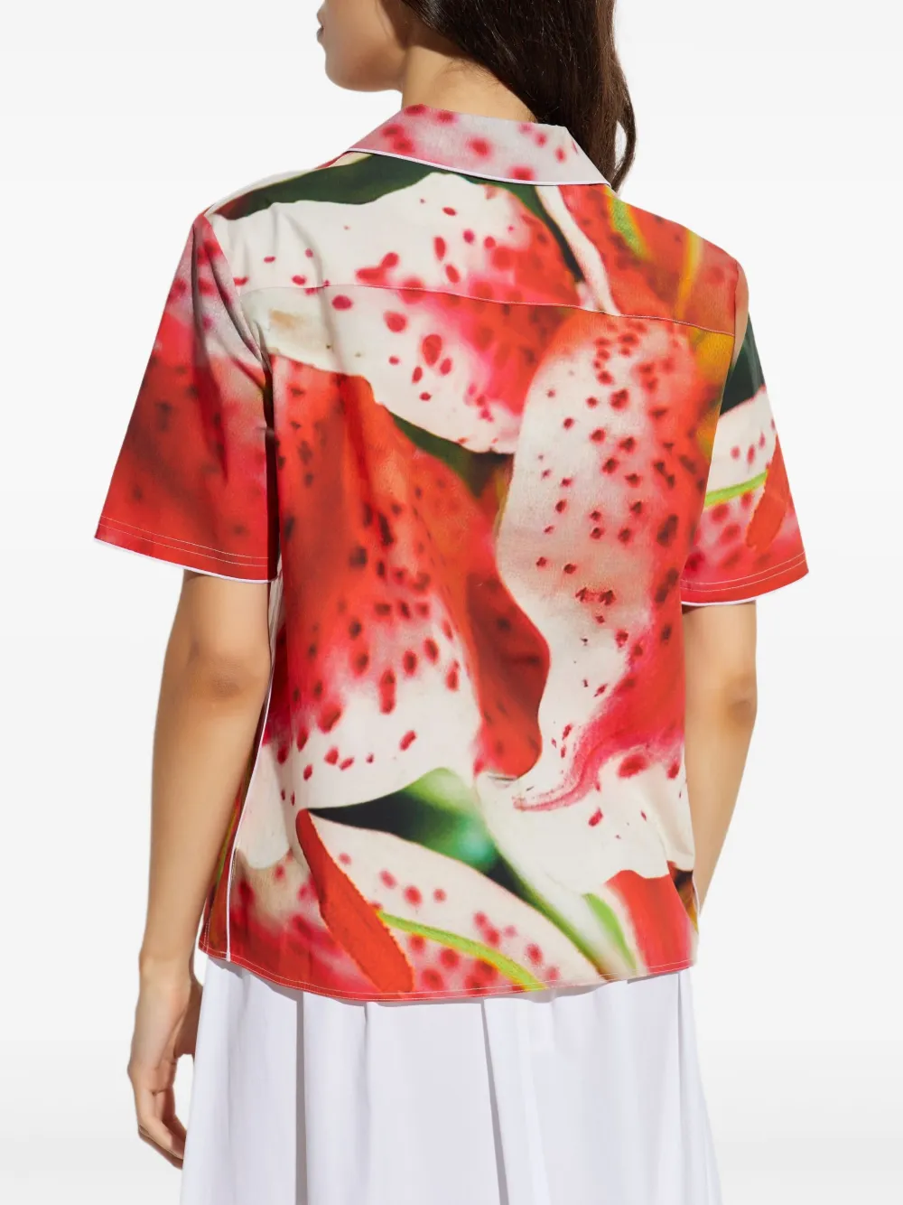 TORY BURCH FLORAL-PRINT SHIRT