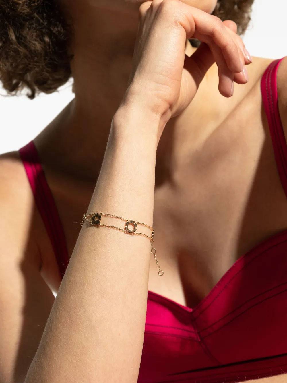 Tory Burch charm bracelet - Goud