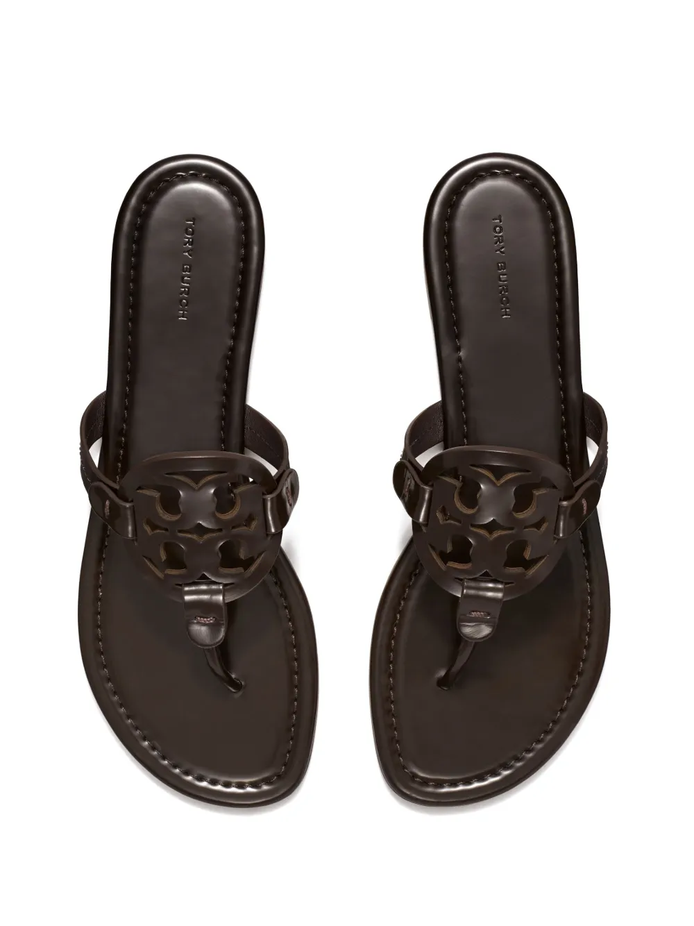 Tory Burch Miller Sandalen Bruin