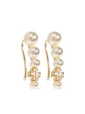 Tory Burch Pearl Ear Crawler earrings - Gold