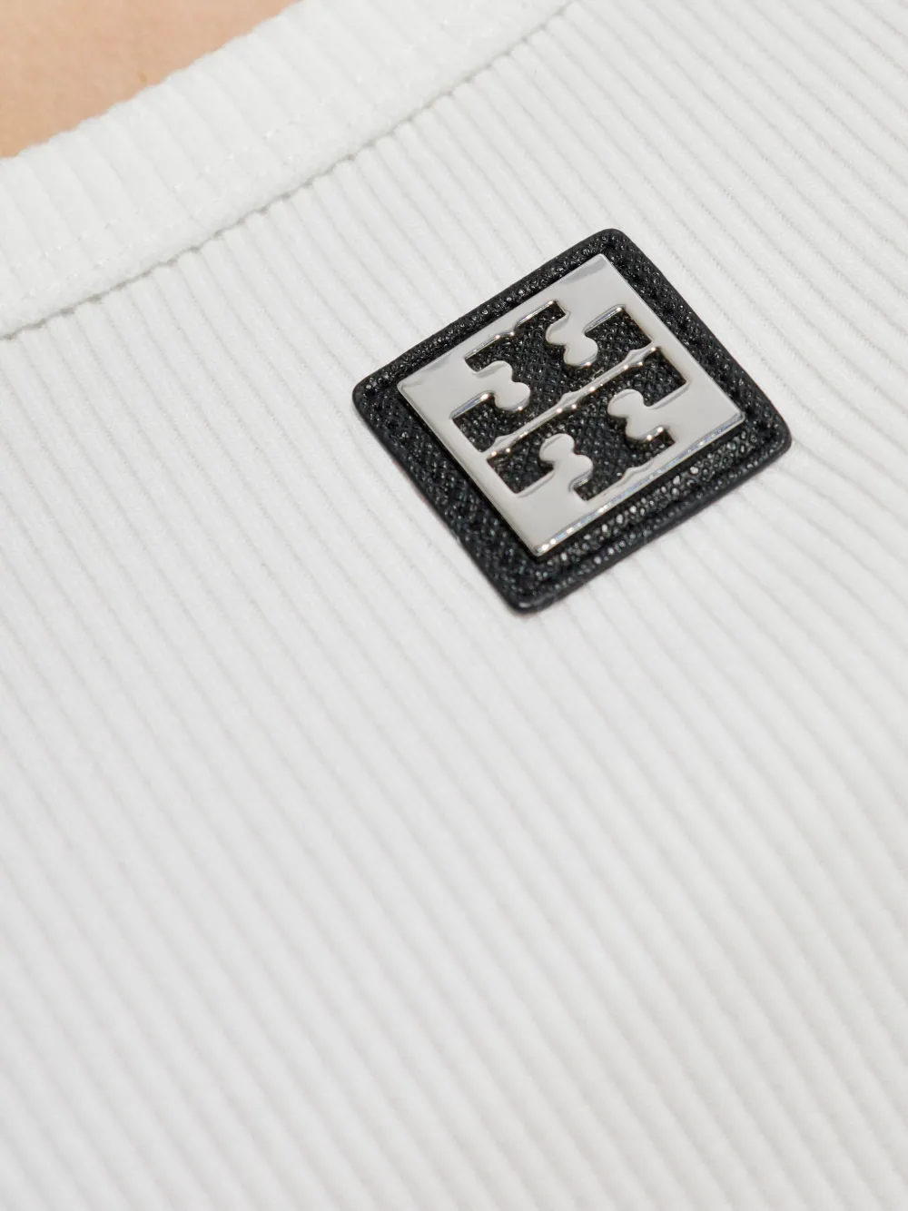 Shop Tory Burch Logo-patch Tank Top