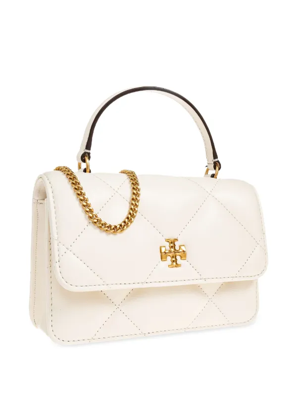 Tory Burch Mini Kira top-handle Bag | White | FARFETCH