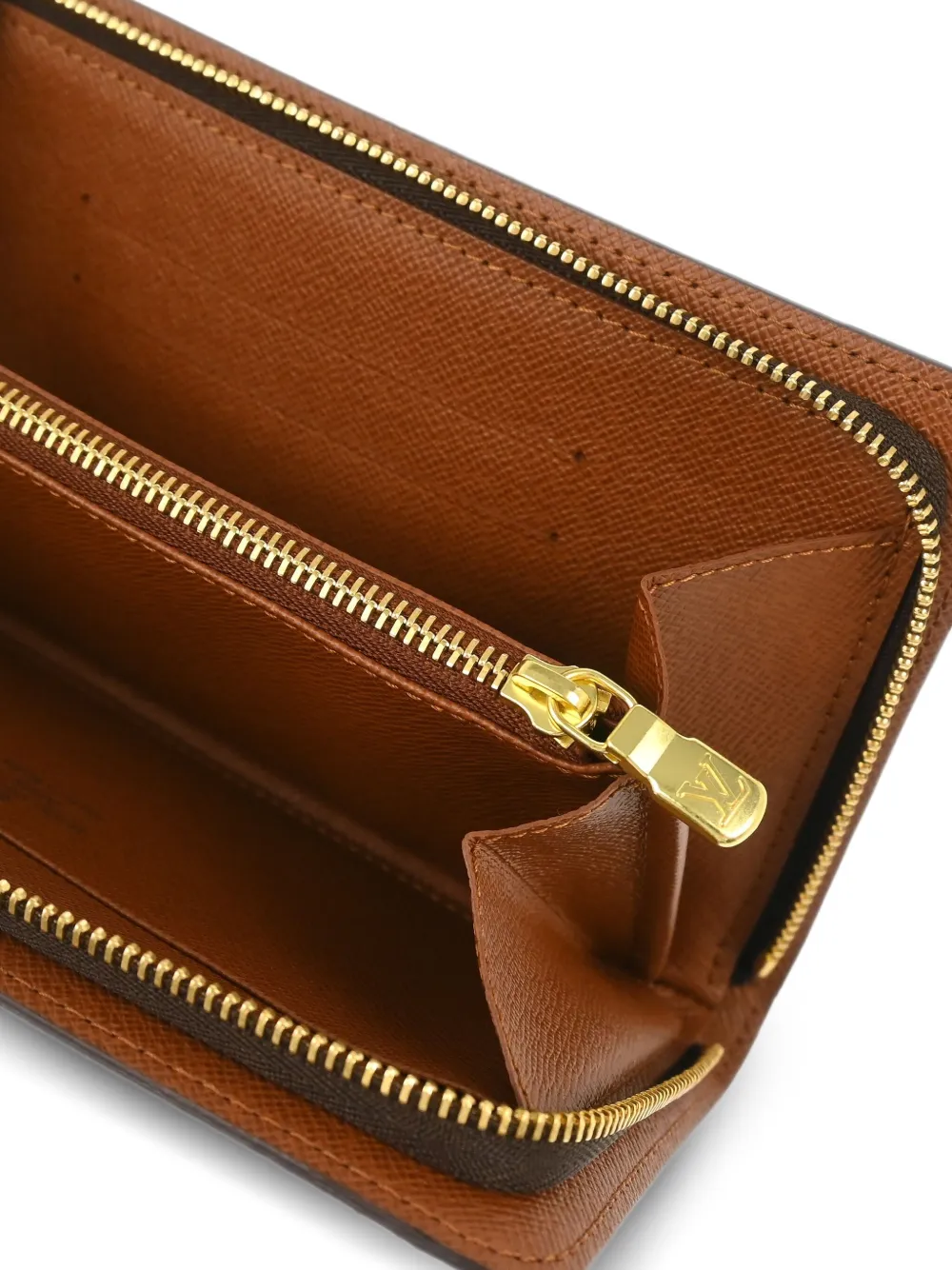 Pre-owned Louis Vuitton X Takashi Murakami 2004 Panda Wallet In Brown