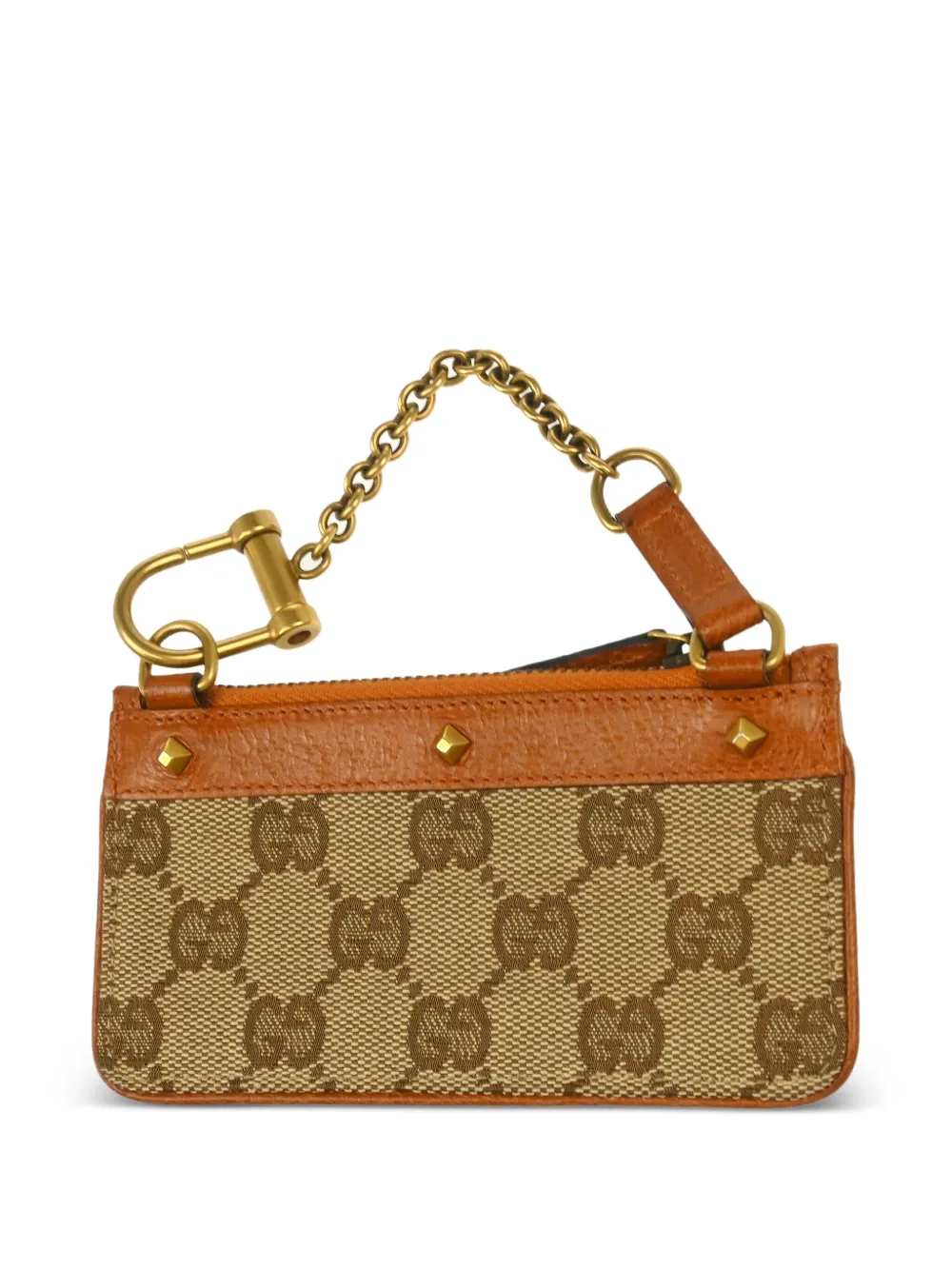 Gucci Pre-Owned monogrammed canvas wristlet | Image 2