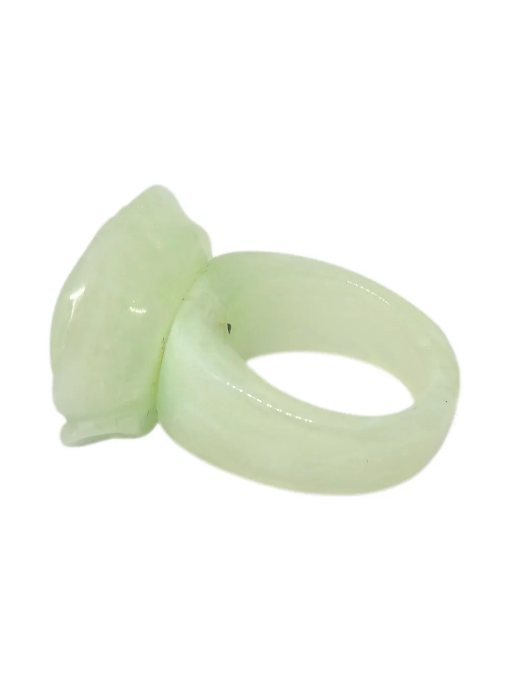 Pre-owned Chanel 2002 Camellia Ring