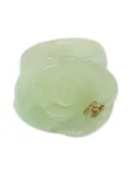CHANEL Pre-Owned 2002 camellia ring - Green
